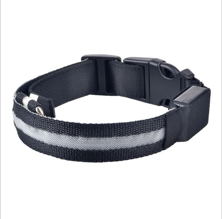Adjustable LED Dog Collar with USB Charging